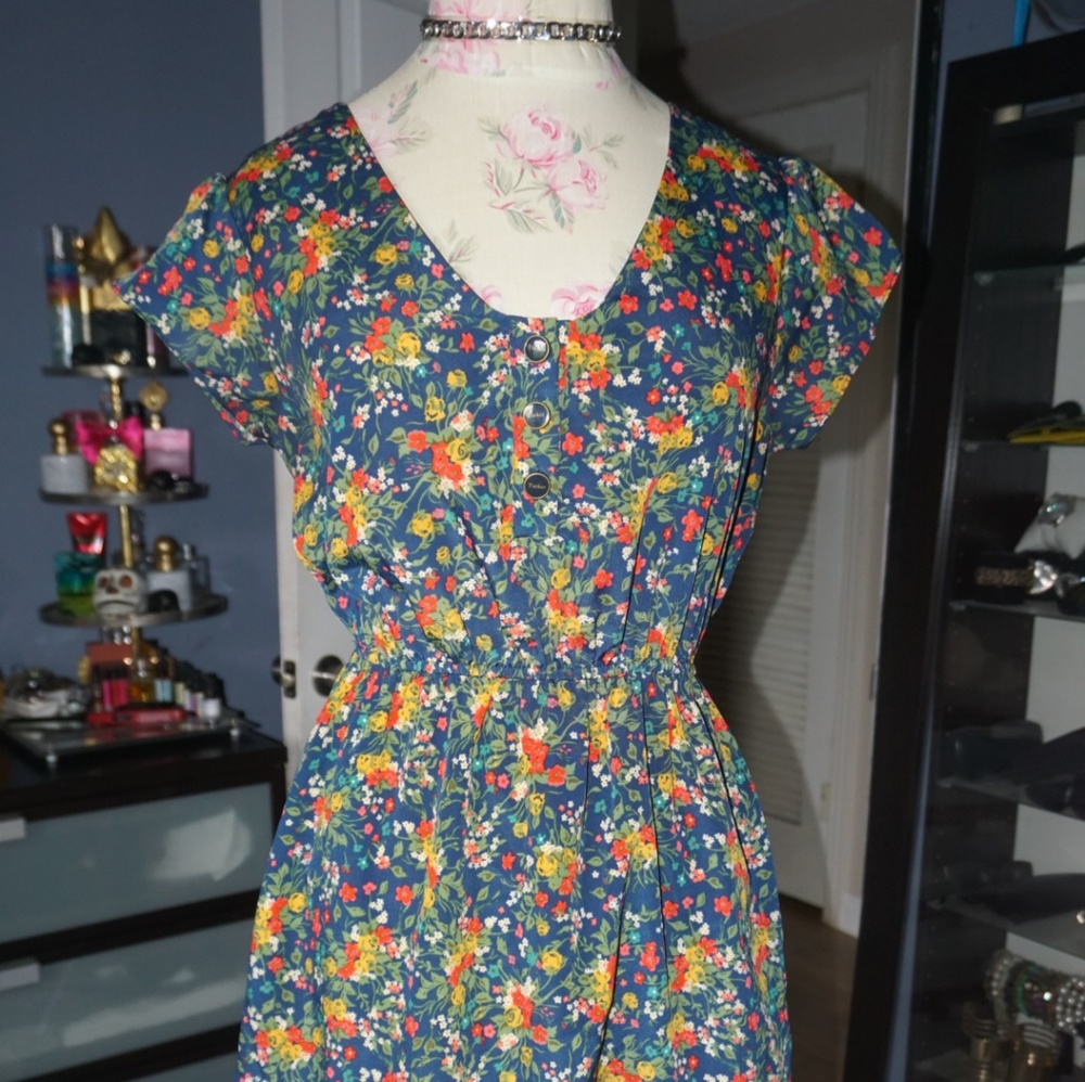 Floral Mini Dress